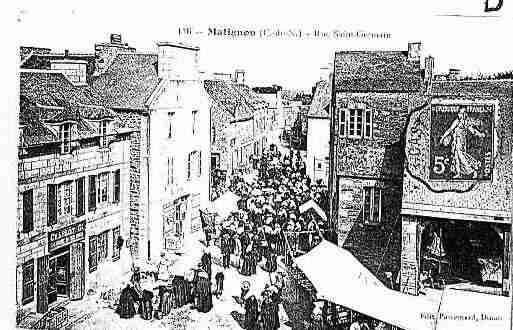 Ville de MATIGNON Carte postale ancienne